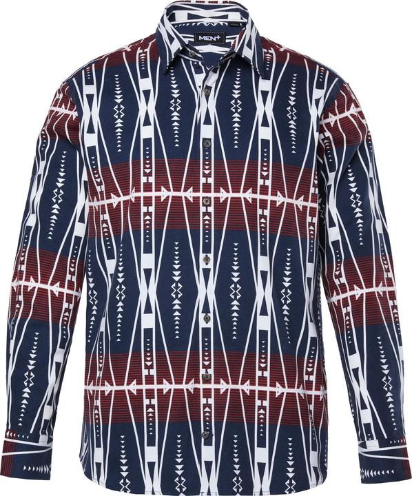 Image du produit Men+ Chemise en flanelle, manches longues et col Kent, coupe Comfort Fit - jusqu'au 8 XL (7XL)