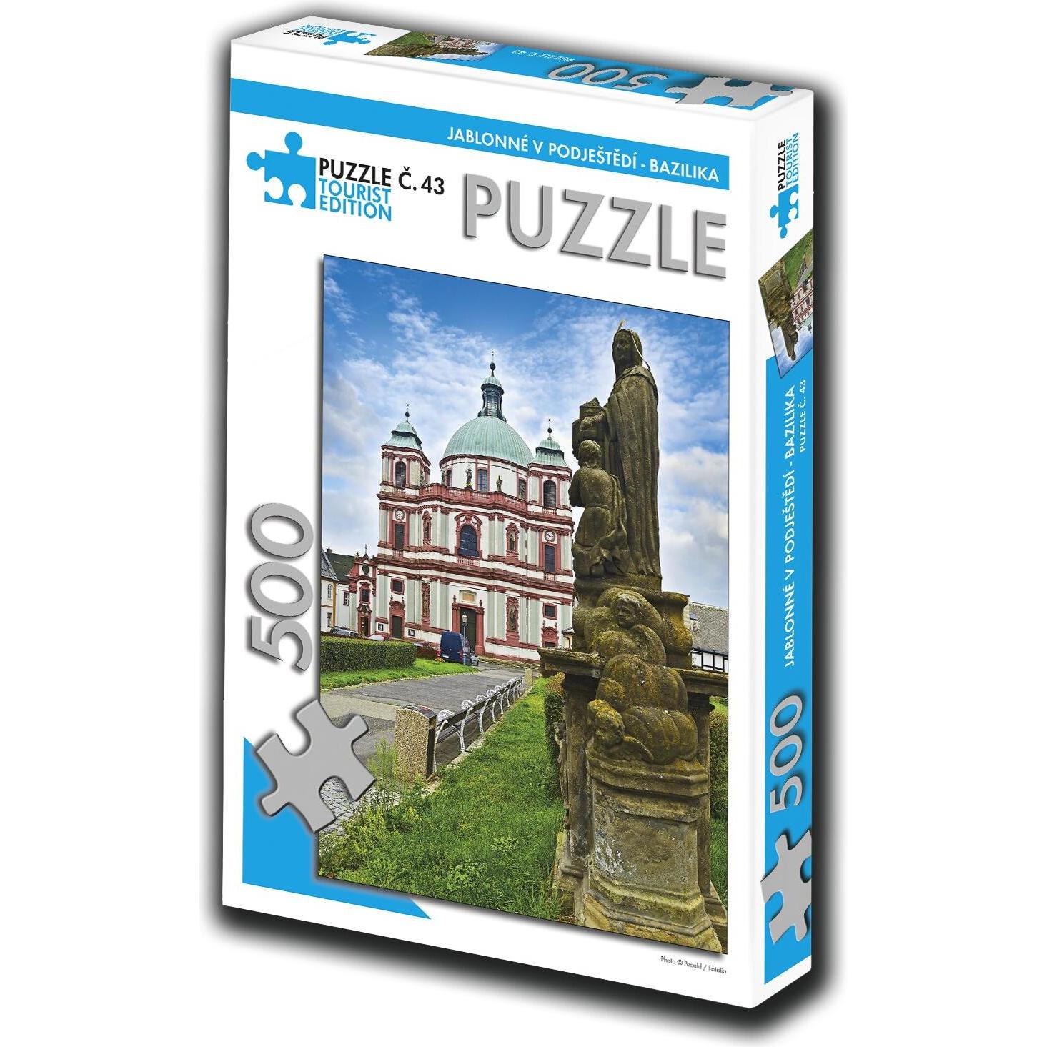Tourist Edition Puzzle Jablonné v Podjeatdí, Basilika 500 Teile (Nr.43) (500 Teile)