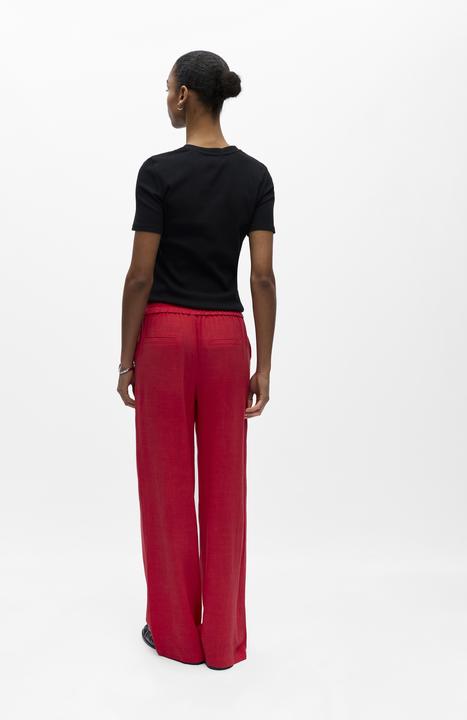 Immagine prodotto Object Leinenmix Hose mit weitem Bein (40)