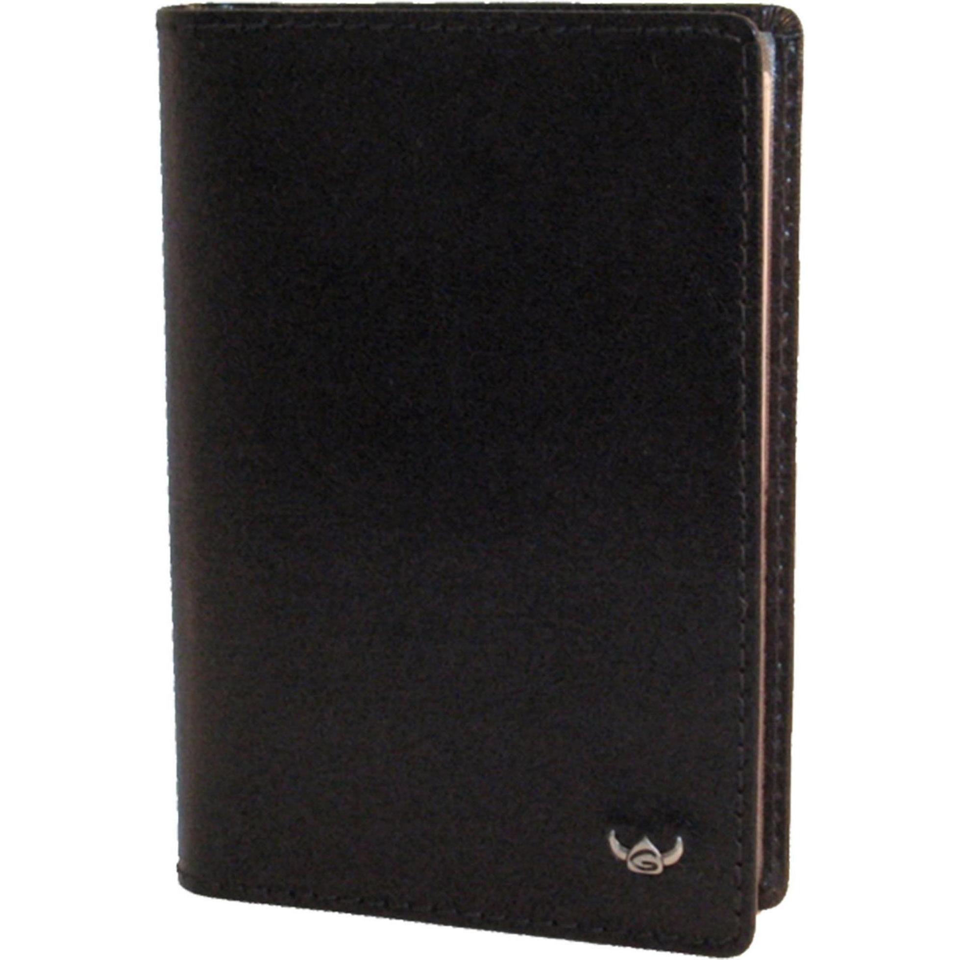 Golden Head, Unisex, Portemonnaie, Colorado Ausweisetui RFID Leder 9 cm, Schwarz