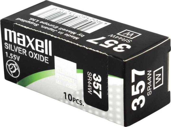 Actual product image Maxell Button cell (10 pcs., SR44, 165 mAh)