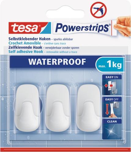 Produktbild tesa Powerstrips Waterproof Haken ZOOM