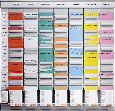 Productafbeelding Nobo Set weekplanners