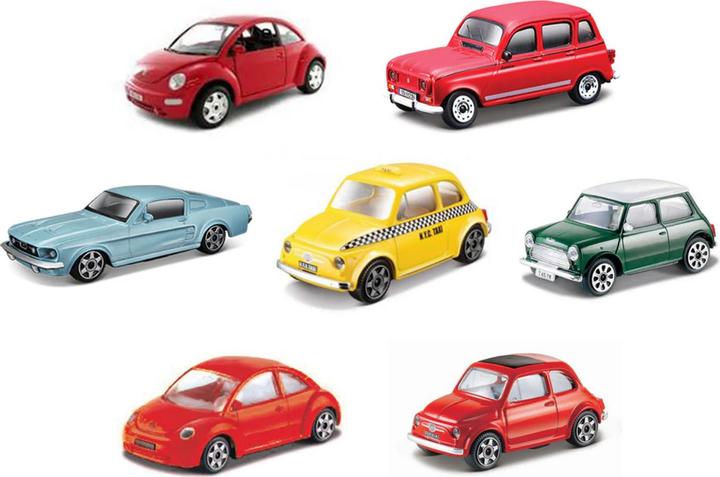 Produktbild Bburago Auto Die Cast Street Fire Classic, 1:43-18-01771 (1 Piece Random)