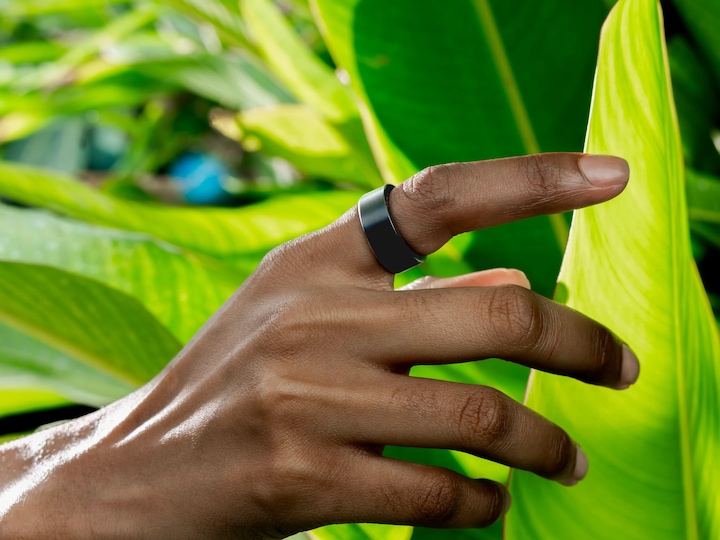 Actual product image Ultrahuman Ring Air- Size-14- Aster Air Black (14, Aster Black)