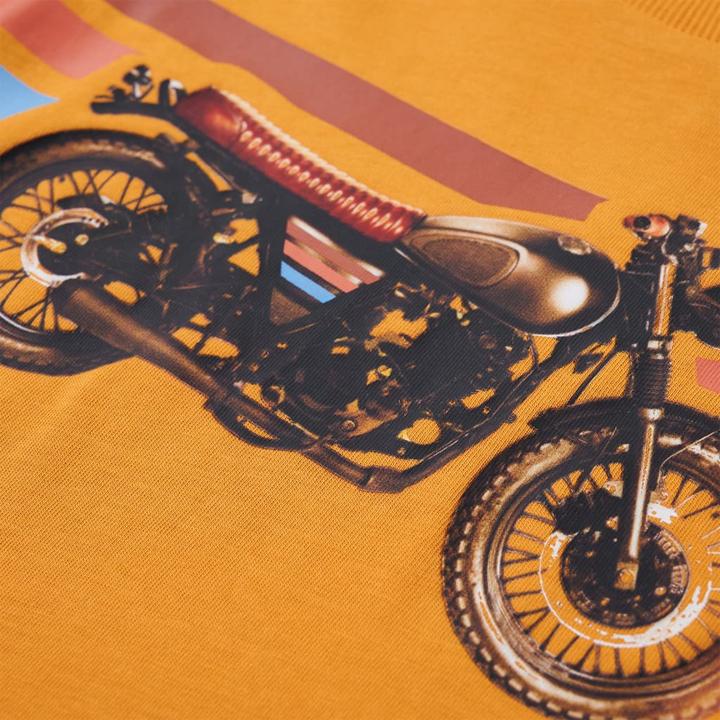 Immagine prodotto vidaXL Camicia da bambino a maniche lunghe ocra 92,Materiale: 100 % cotone,Colore (92)