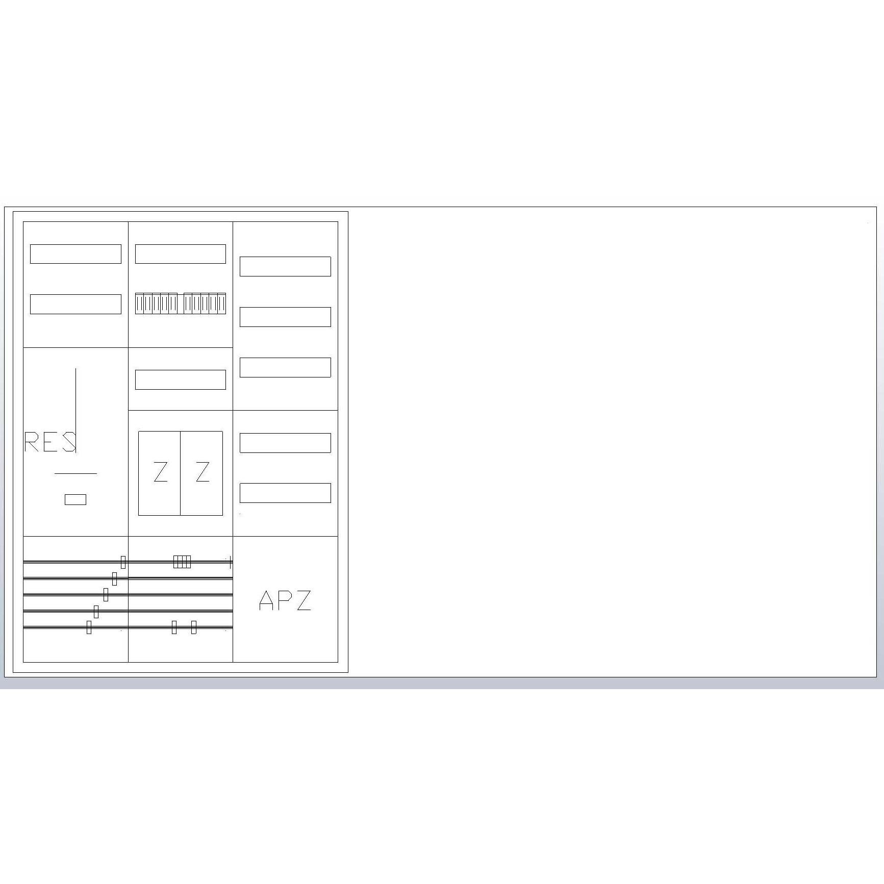 ABN, Verteilerschrank Zubehör, S37EA120Z Zählerschrank eHZ 2Z1T3P1V1APZ