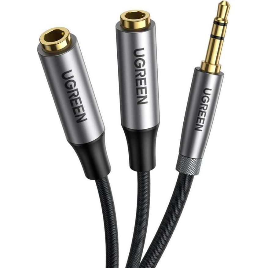 Ugreen AV191 (0.20 m, 3.5mm Klinke (AUX)), Audio Kabel