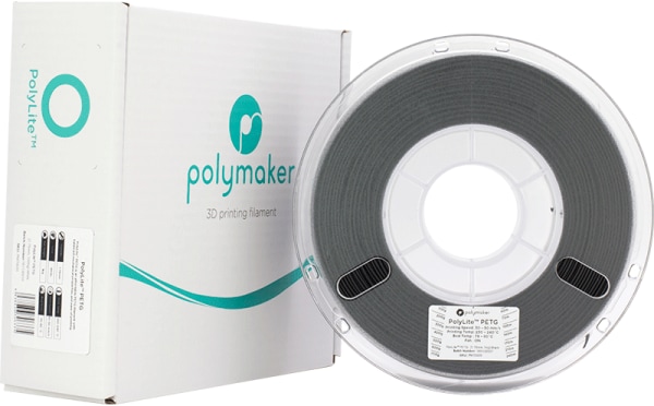 Produktbild Polymaker PolyLite PETG (PETG, 1.75 mm, 1000 g, Schwarz)