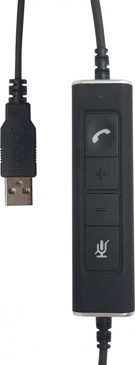 Image du produit Plusonic Casque professionnel, 15.2P, binaural, USB & jack 3,5mm (Filaire, USB-A, Les équipes Microsoft)