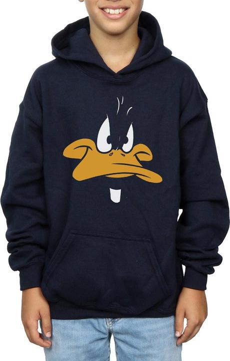 Immagine prodotto Looney Tunes Felpa con Cappuccio Daffy Duck Viso Ragazzi (116)