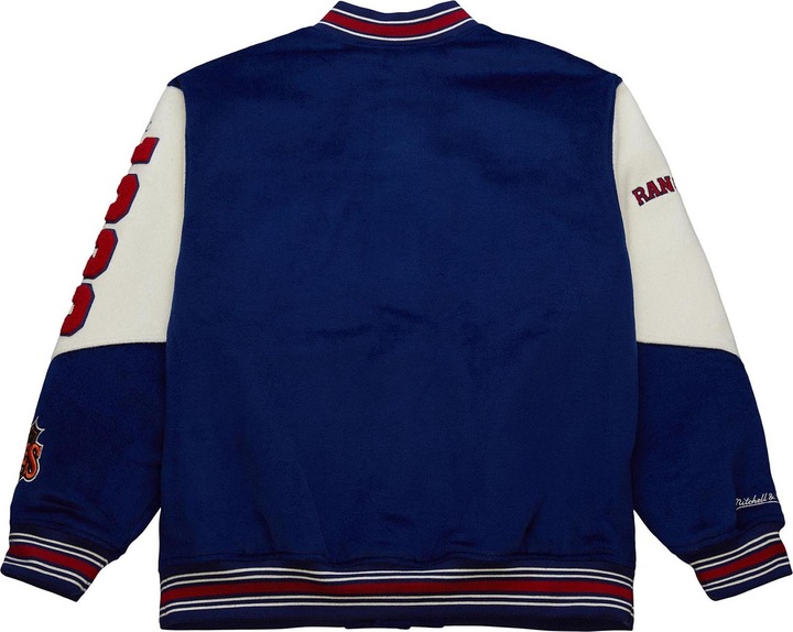 Produktbild Mitchell & Ness M&N Vintage Varsity Wool Jacke - NHL New York Rangers - L (L)
