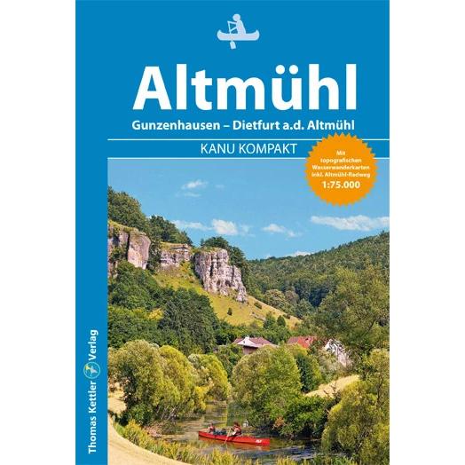 Kanu Kompakt Altmühl, Landkarte