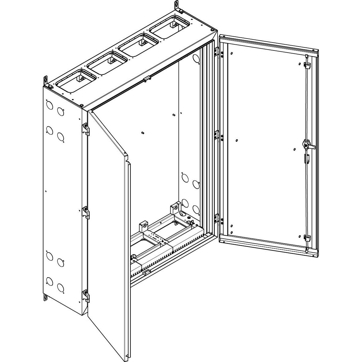 ABN NT49E, Serverschrank Zubehör, Weiss