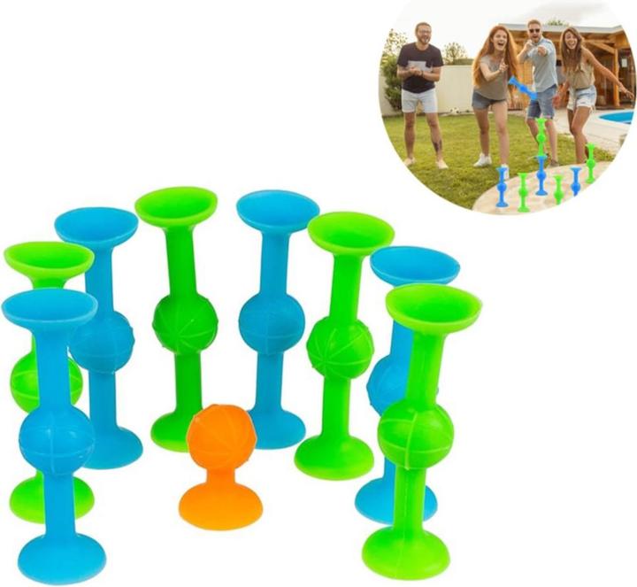 Image du produit I Am Creative Saugnapf Wurfspiel, Fenster Dart Spiel, Anti-Stress, Partyspiel