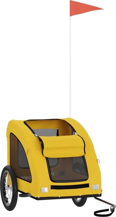 Produktbild vidaXL Fahrradanhänger Hund