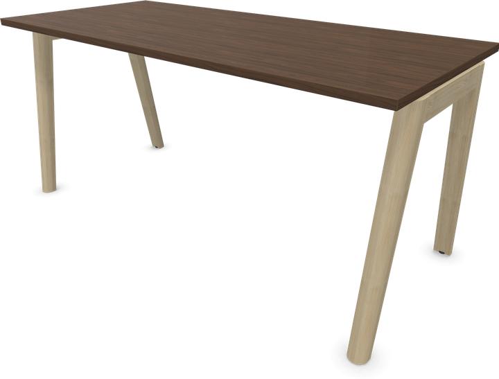 Décor noyer foncé avec structure, Frêne naturel teinté gris clair