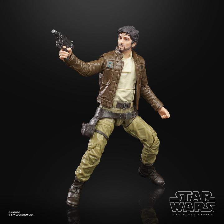 Actual product image Hasbro Star Wars - Cassian Andor The Black Series