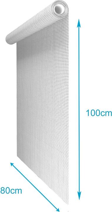 Actual product image Intirilife Fly Net in White Width 80cm (80 x 100 cm)