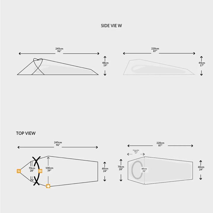 Image du produit Snugpak Stratosphère WGTE (Auvent, 1.13 kg, 1 personne)