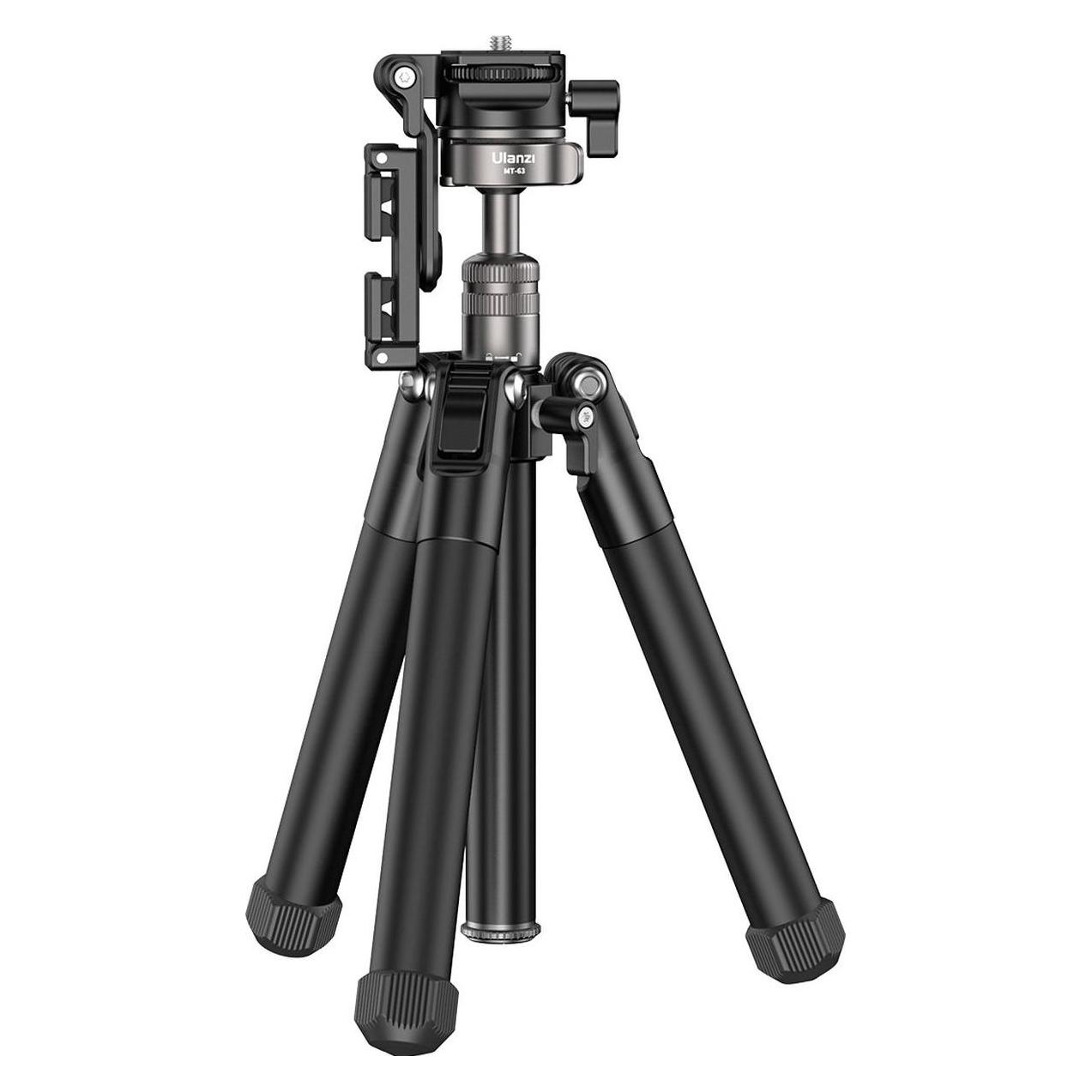 Ulanzi Mt-63 Lichtgewicht Reisstatief 145cm W/ Tel.houder (Metall), Stativ