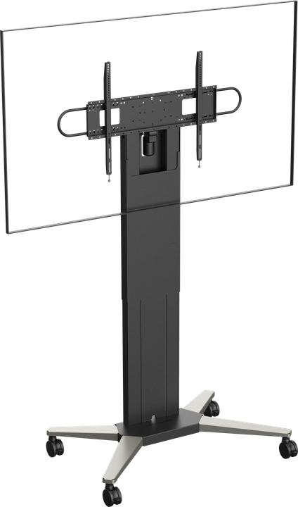 Produktbild Vision Motorised Height Adjustable Display Trolley - LIFETIME WARRANTY - Heavy duty - Fits displays (130 kg, 47" - 90")