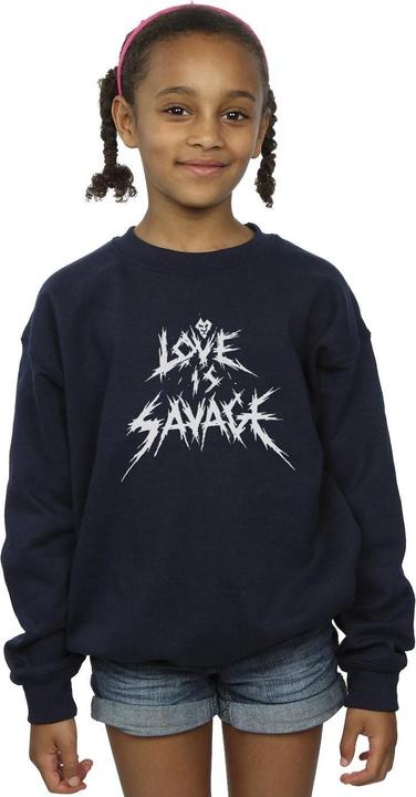 Produktbild Disney Villains Love Is Savage Sweatshirt Mädchen (152, 158)