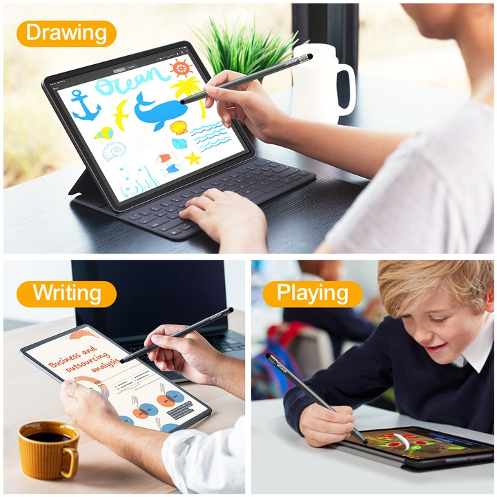 Actual product image Joyroom Passive Stylus Stylus for Tablet Smartphone