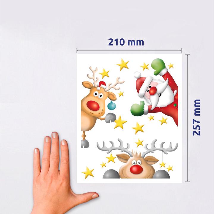 Image du produit Avery Décor de fenêtre Renne