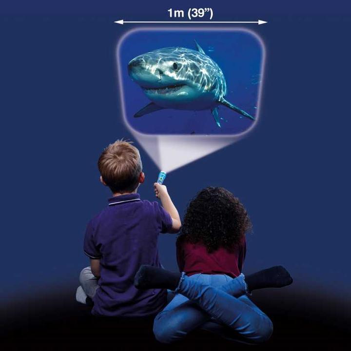 Produktbild Brainstorm Taschenlampe & Projektor Sharks (Deutsch, Französisch, Italienisch, Englisch)