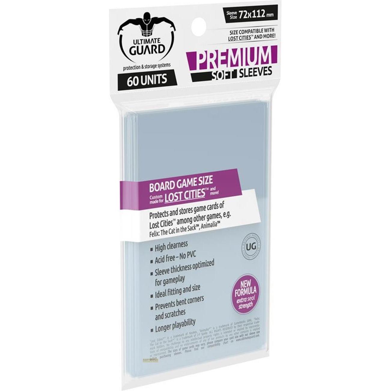 Thumbnail - Ultimate Guard UGD010286 - Premium 60 Kartenhüllen für das Brettspiel Lost Cities