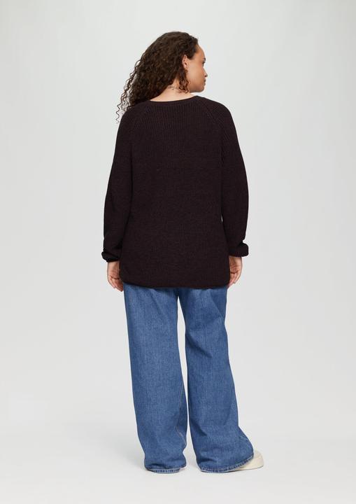 Actual product image S.Oliver Strickpullover Strickpullover mit Raglanärmeln (46)