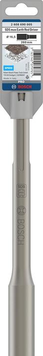 Produktbild Bosch Professional Zubehör PRO SDS max Earth Rod Driver 16.5 x 260 mm