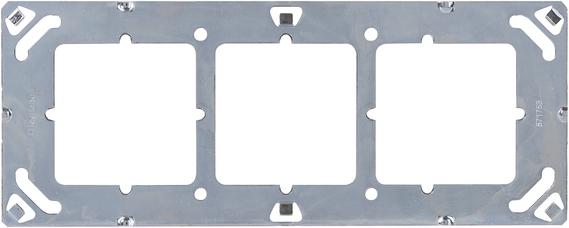 Actual product image Legrand Arteor with Netatmo mounting plate 3x1