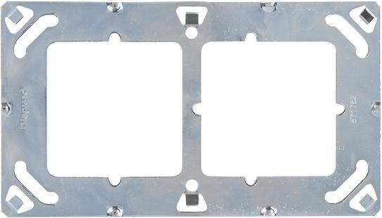 Actual product image Legrand Arteor with Netatmo mounting plate 2x1
