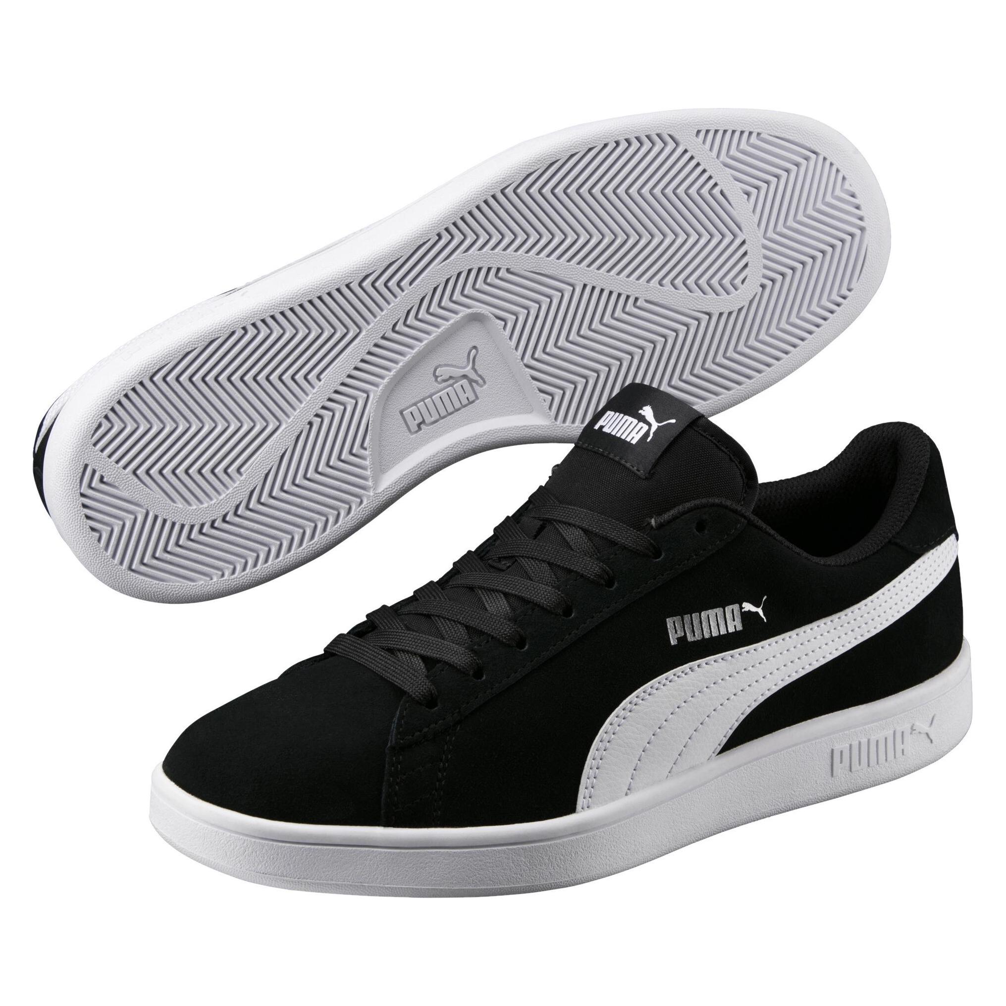 Puma, Vrouwen, Sneakers, Smash V2 Sneaker, Zwart, (44.5)