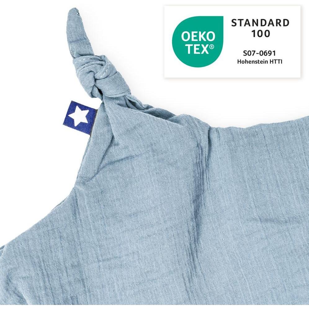 Thumbnail - Julius Zöllner, Schmusetuch, Schnuffeltuch denim