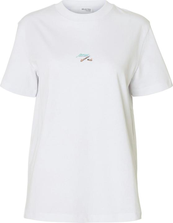 Actual product image Selected Femme Baumwoll Print T-Shirt (L)