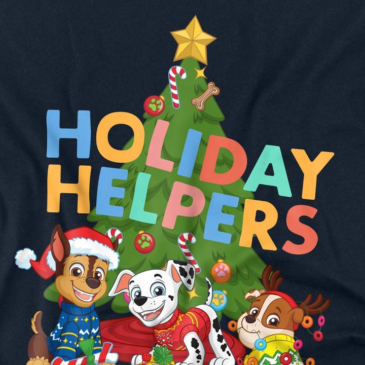 Produktbild Paw Patrol Holiday Helpers TShirt weihnachtliches Design (M)