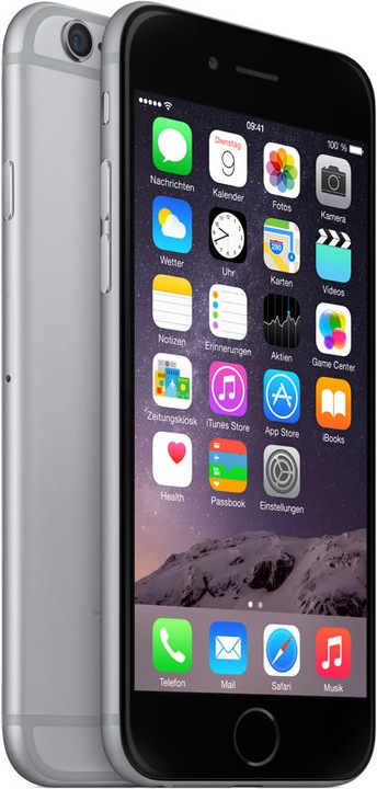 Image du produit Apple iPhone 6 (64 Go, Gris sidéral, 4.70", SIM simple, 8 Mpx, 4G)