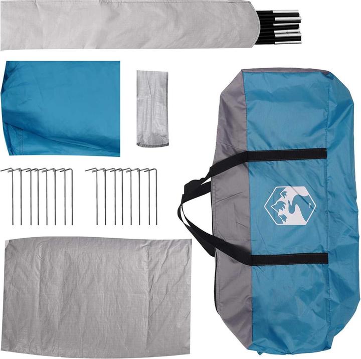 Produktbild vidaXL Campingzelt (8.50 kg, 6 Personen)