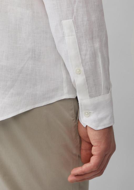 Immagine prodotto S.Oliver Hemd Tailored Fit: Langarmhemd aus Leinen mit elegantem Glanz (40)