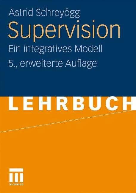 Produktbild Supervision (Deutsch, Astrid Schreyögg, 2010)