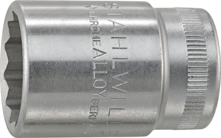 Produktbild Stahlwille 12-kant Steckschlüss 1/2DRx22mm (22 mm)