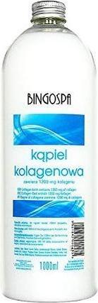 Actual product image BingoSpa Anti-Aging Collagen Foam Bath Moisturizing Bath Foam for Stress Relief 1000ml (1000 ml, Bubble bath)