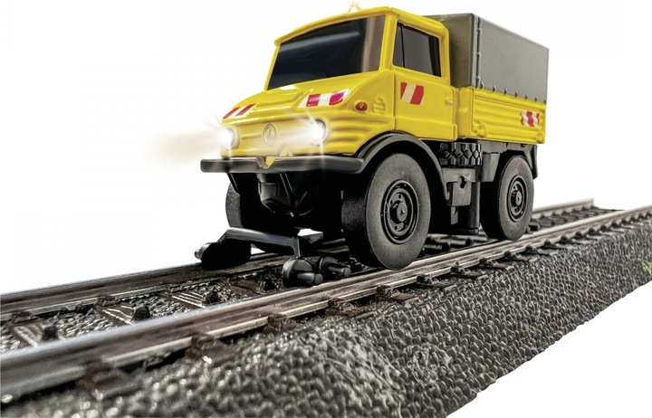 Produktbild Carson 1:87 MB Unimog U406 Zweiwegefzg. 100%RTR (RTR Ready-to-Run)