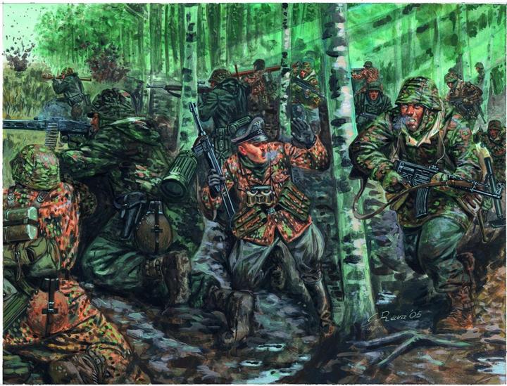 Actual product image Italeri German Elite Troops