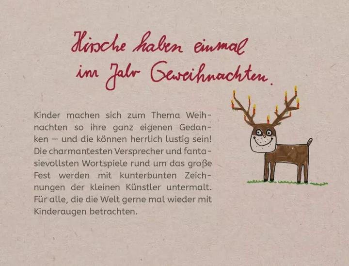 Produktbild Das Kind vom Lama heist Lametta. Kinder erklären Weihnachten (Deutsch, 2021)