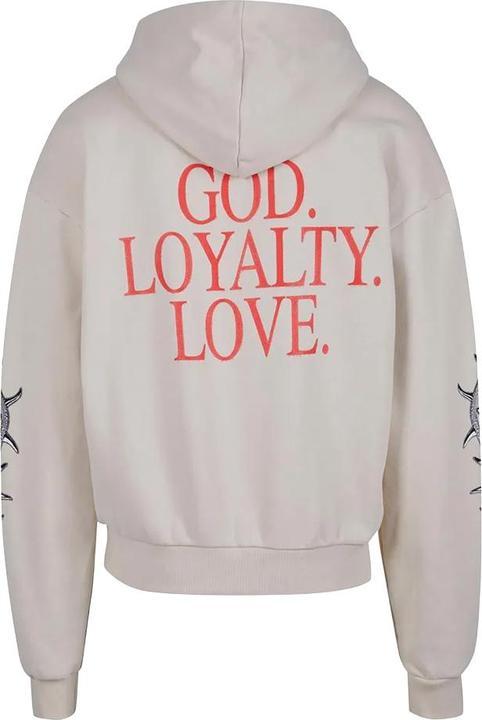 Produktbild Mister Tee God Loyalty Love Kapuzenpullover Ultraschwer Übergross (XS)