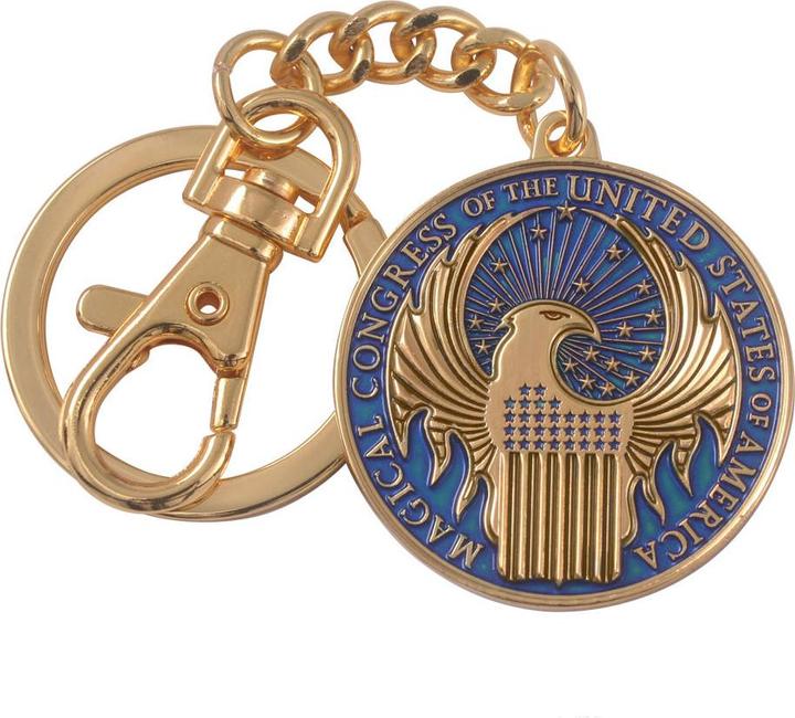 Actual product image Noble Collection Fantastic Beasts: MACUSA Keychain